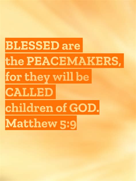 Blessed are the peacemakers. #Matthew5:9 #ThankfulGratefulBlessed Prayer Verses, Bible Verses ...