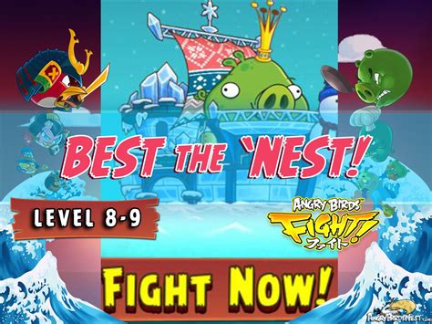 Angry Birds Fight! - Snow Island 8-9 King Pig Boss Fight ...