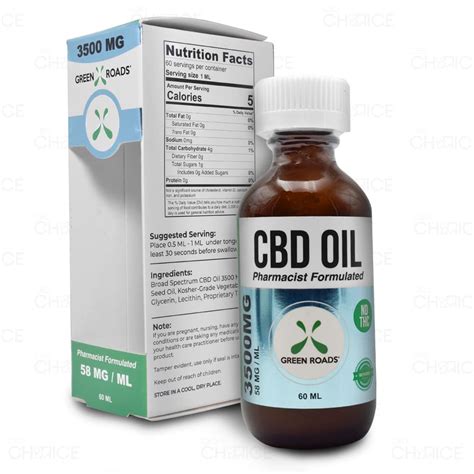 Green Roads | Shop 60ml CBD Oil With 3500mg CBD