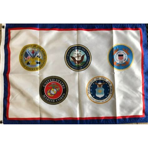 US Armed Forces Flag 2 Sided 2x3 All Military Branches - Walmart.com - Walmart.com