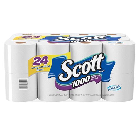 SCOTT 24-Pack Toilet Paper at Lowes.com