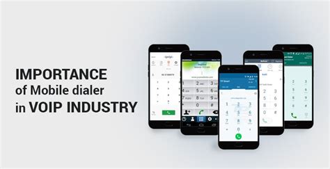 Importance Of Mobile Dialer In The VoIP Industry | Voip, Mobile, Industrial