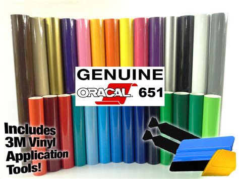 Oracal 651 Permanent Vinyl Rolls