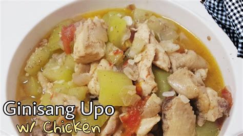 chicken with upo recipe - setkab.com