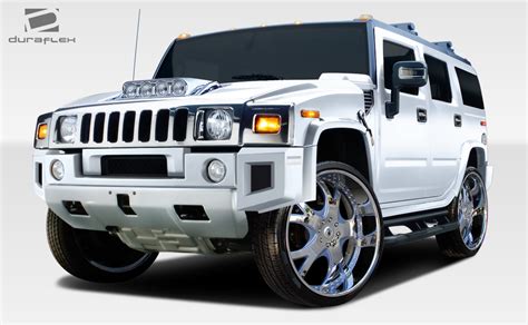 2008 Hummer H2 Kit Body Kit - 2003-2009 Hummer H2 Duraflex BR-N Body ...