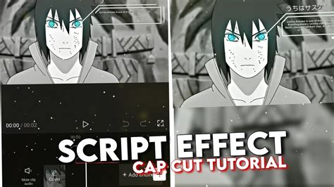 script effect tutorial | cap cut tutorial - YouTube