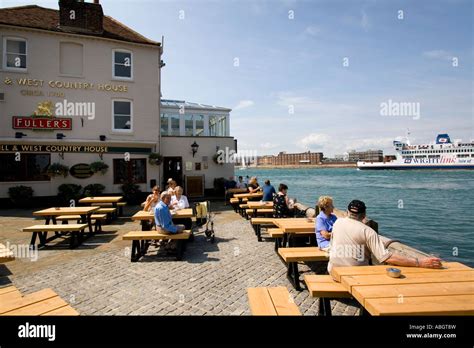 Still and West Pub Old Portsmouth Hampshire UK Stock Photo - Alamy