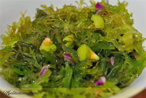 kwaliteatime@home: Seaweeds Salad or Guso