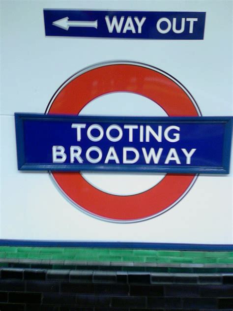 Tooting Broadway tube station by Charles Holden