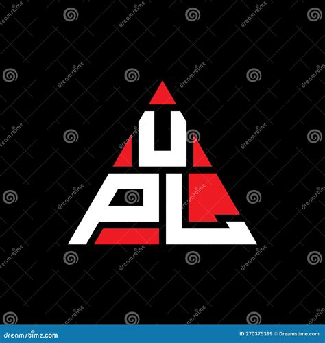 UPL Triangle Letter Logo Design with Triangle Shape. UPL Triangle Logo ...