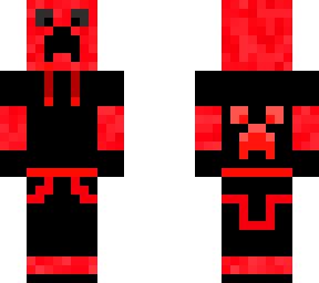 Red Creeper | Minecraft Skin