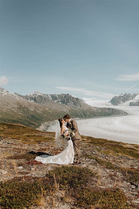 Intimate Alaska Helicopter Wedding — Theresa McDonald | Alaska Wedding ...