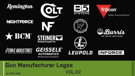 Old Gun Manufacturers Logos