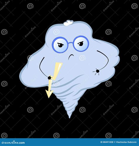 Typhoon Cartoon Vector Illustration | CartoonDealer.com #183167563