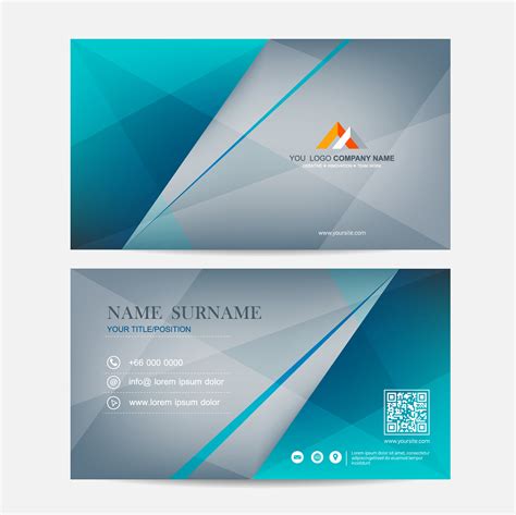 Business Card Background Template