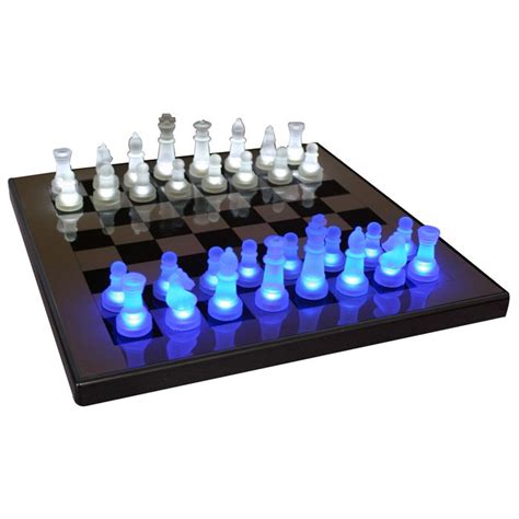 Chess Board with Glowing Pieces | DCG Stores