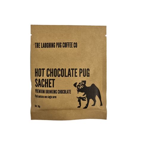 Laughing Pug Belgium Hot Chocolate 30g Sachet - EXURBIA