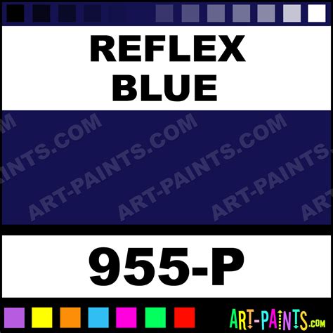 Reflex Blue Pearlescent Glitter Paints, Sparkle Paints, Iridescent ...