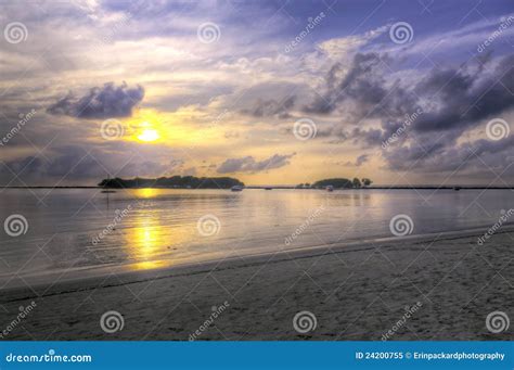 Dramatic Sunrise Colors Royalty Free Stock Photo - Image: 24200755