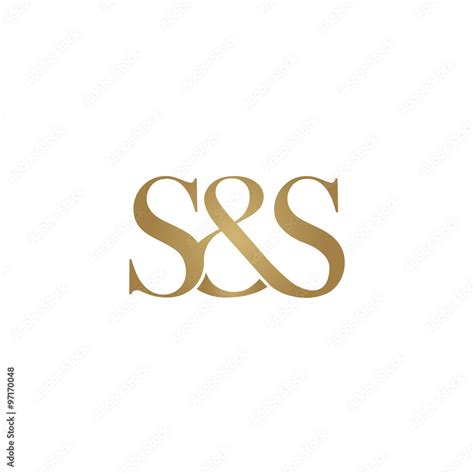 S&S Initial logo. Ampersand monogram logo Stock Vector | Adobe Stock