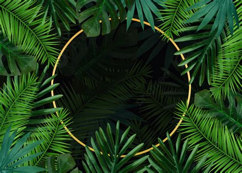 Palm Plant Leaf Green Tile Background, Desktop Wallpaper, Wallpaper, Leaf Background Image And ...