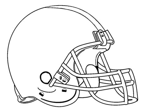 33+ Printable Nfl Helmet Coloring Pages - ElnaRussel