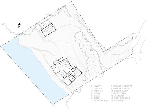 Floor Plan – Tongass Ledge Modern Oceanfront House – Ketchikan, AK, USA ...