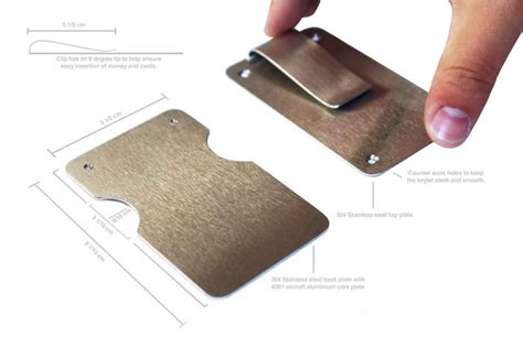 Keylet Minimal Money Clip with Keychain | Gadgetsin