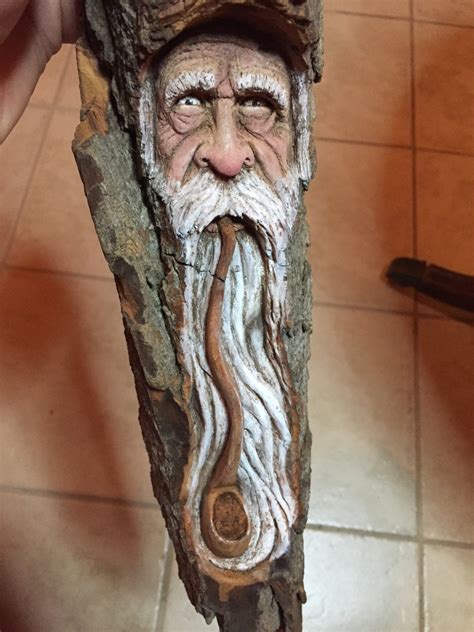 Wizard, Wood Carving, Sculpture, Magic, Fantasy, Handmade Woodworking ...