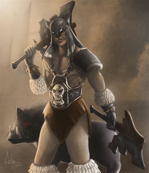 Rexxar the Beastmaster by thesacred0ne on DeviantArt