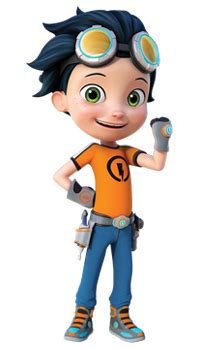 Cartoon Characters: Rusty Rivets (PNG)