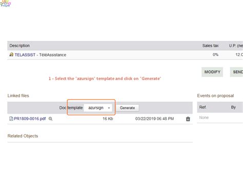 Module AzurSign (Electronic Signature for Dolibarr Propals/Quotes) - Dolibarr ERP CRM Wiki