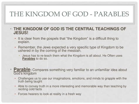 PPT - The Kingdom of God PowerPoint Presentation, free download - ID:2791297