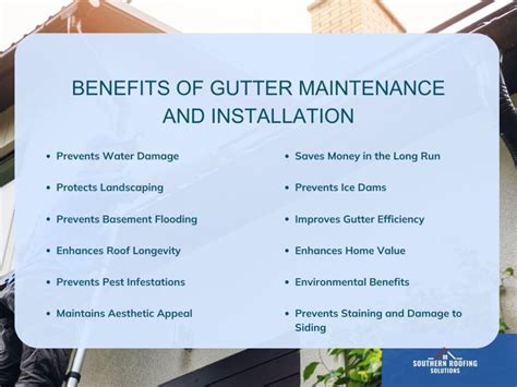 The Benefits of Gutter Maintenance and Installation