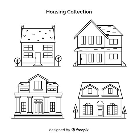 Page 4 | House Home Clipart Black White Images - Free Download on Freepik