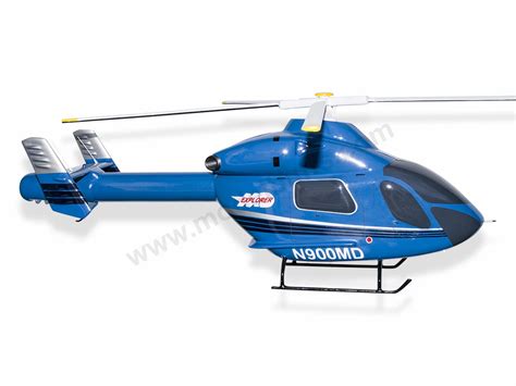 McDonnell Douglas MD 900 N900MD House Colors Colours Model - ModelBuffs