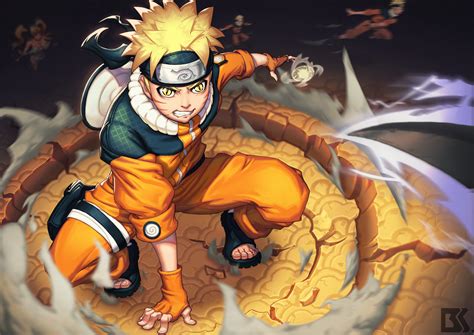 3840x2160 Resolution Naruto Uzumaki 4K Art 4K Wallpaper - Wallpapers Den