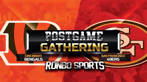 San Francisco 49ers vs Cincinnati Bengals 2023 NFL Week 8 Postgame Gathering - YouTube