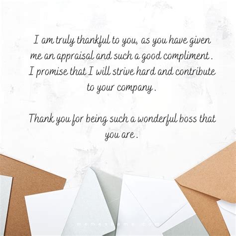 Thank You Notes to Boss & Appreciation Letter and Messages to Boss