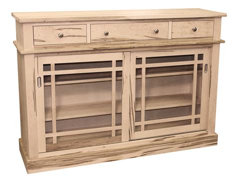 Rustic Sideboard with 2 Sliding Doors – Craftworks at the Barn