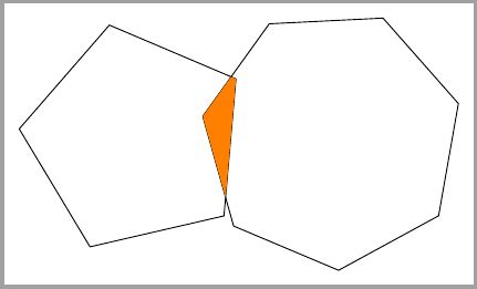 Tikz: Fill the intersection between two polygons - TeX - LaTeX Stack ...