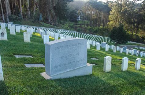 Sen Edward Baker Grave | Edward Dickerson Baker was a Americ… | Flickr