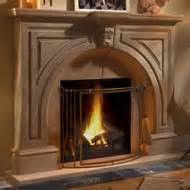 Precast Stone Fireplace Designs . . . Faux Naturale!