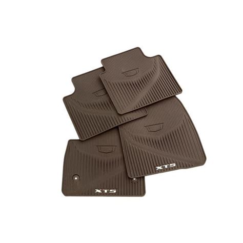 Cadillac XT5 First- and Second-Row Premium All-Weather Floor Mats in Jet Black with - 84072385 ...