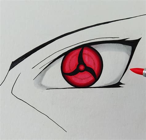 Naruto Eye Drawing