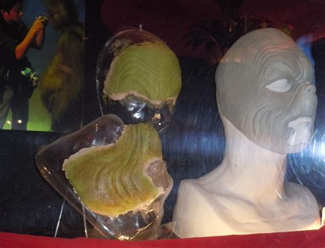 Hollywood Movie Costumes and Props: Jim Carrey's make-up prosthetics from The Grinch... Original ...