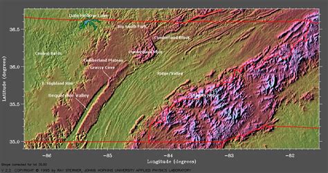Tennessee Landforms