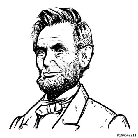 Abraham Lincoln With Hat Drawing at PaintingValley.com | Explore ...