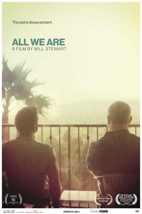 ALL WE ARE poster | FESTWORKS