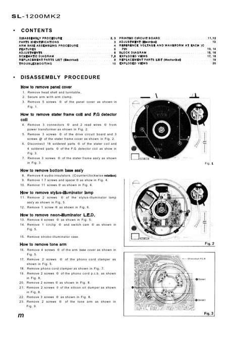 Technics Sl 1200 Mk2 Parts List | Reviewmotors.co